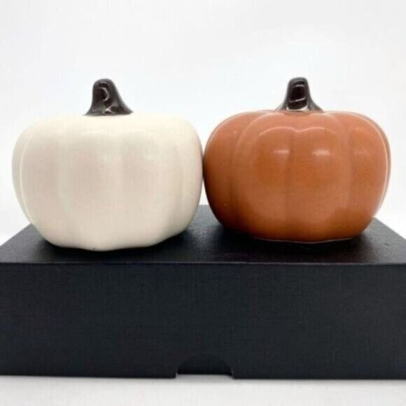 Pumpkin Salt and Pepper Shaker Set New - Picture 3 of 8